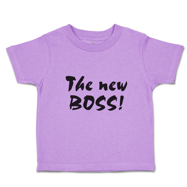 Toddler Clothes The New Boss! Toddler Shirt Baby Clothes Cotton