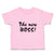 Toddler Clothes The New Boss! Toddler Shirt Baby Clothes Cotton