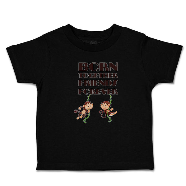 Toddler Clothes Born Together Friends Forever Toddler Shirt Baby Clothes Cotton