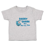 Toddler Clothes Daddy Shark Doo Doo Doo Doo Toddler Shirt Baby Clothes Cotton