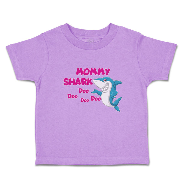 Toddler Clothes Mommy Shark Doo Doo Doo Doo Toddler Shirt Baby Clothes Cotton