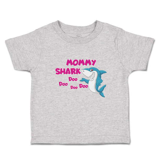 Toddler Clothes Mommy Shark Doo Doo Doo Doo Toddler Shirt Baby Clothes Cotton