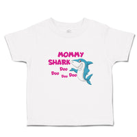 Toddler Clothes Mommy Shark Doo Doo Doo Doo Toddler Shirt Baby Clothes Cotton