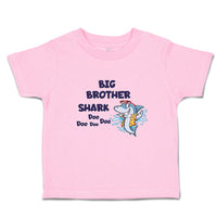 Toddler Clothes Big Brother Shark Doo Doo Doo Doo Toddler Shirt Cotton