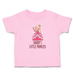 Toddler Girl Clothes Daddy's Little Princess Toddler Shirt Baby Clothes Cotton