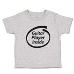 Toddler Clothes Guitar Player Inside Toddler Shirt Baby Clothes Cotton