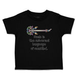 Cute Toddler Clothes Music Is The Universal Language of Mankind. Toddler Shirt