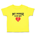 Cute Toddler Clothes My Horse Is My Bff Toddler Shirt Baby Clothes Cotton