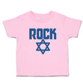 Toddler Girl Clothes Rock Symbol with Star Toddler Shirt Baby Clothes Cotton