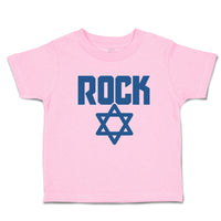 Toddler Girl Clothes Rock Symbol with Star Toddler Shirt Baby Clothes Cotton