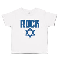 Toddler Girl Clothes Rock Symbol with Star Toddler Shirt Baby Clothes Cotton