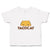 Cute Toddler Clothes Tacocat Toddler Shirt Baby Clothes Cotton