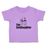 Toddler Girl Clothes The Godgaughter with Cross on Hand Holding Toddler Shirt