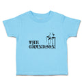 Cute Toddler Clothes The Grandson with Cross on Hand Holding Toddler Shirt