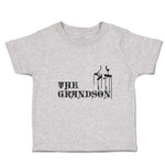 Cute Toddler Clothes The Grandson with Cross on Hand Holding Toddler Shirt