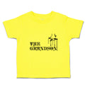 Cute Toddler Clothes The Grandson with Cross on Hand Holding Toddler Shirt