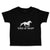 Toddler Clothes Wild at Heart An Silhouette Horse Running Toddler Shirt Cotton
