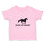 Toddler Clothes Wild at Heart An Silhouette Horse Running Toddler Shirt Cotton