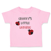 Toddler Girl Clothes Granny's Little Ladybug Grandmother Grandma Toddler Shirt