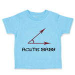 Toddler Clothes Acute Math Geek Nerd Baby Funny Humor Style B Toddler Shirt