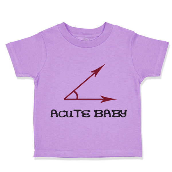 Toddler Clothes Acute Math Geek Nerd Baby Funny Humor Style B Toddler Shirt