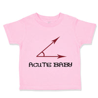 Toddler Clothes Acute Math Geek Nerd Baby Funny Humor Style B Toddler Shirt