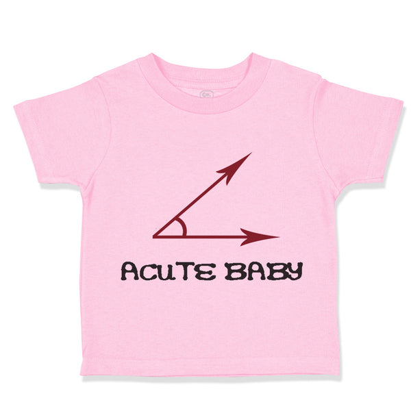 Toddler Clothes Acute Math Geek Nerd Baby Funny Humor Style B Toddler Shirt