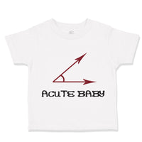 Toddler Clothes Acute Math Geek Nerd Baby Funny Humor Style B Toddler Shirt