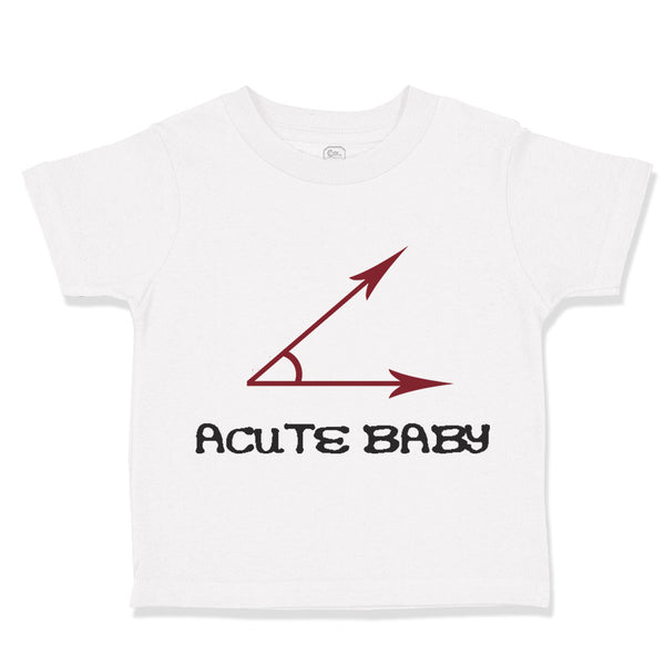 Toddler Clothes Acute Math Geek Nerd Baby Funny Humor Style B Toddler Shirt