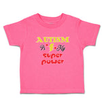 Toddler Girl Clothes Autism Is My Super Power Toddler Shirt Baby Clothes Cotton