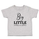 Cute Toddler Clothes Big Little Toddler Shirt Baby Clothes Cotton