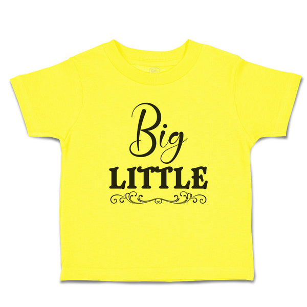 Cute Toddler Clothes Big Little Toddler Shirt Baby Clothes Cotton