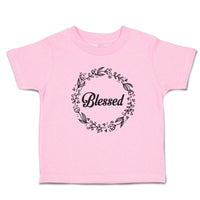 Toddler Girl Clothes Blessed Toddler Shirt Baby Clothes Cotton