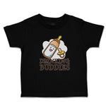 Toddler Clothes Drinking Buddies with Feeding Bottle and Nipple Toddler Shirt