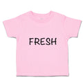 Toddler Clothes Fresh Word Toddler Shirt Baby Clothes Cotton
