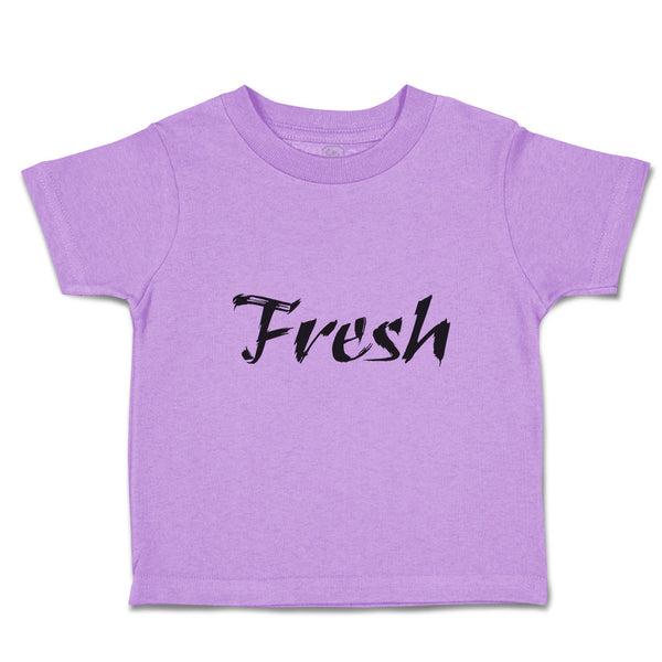 Toddler Clothes Fresh Calligraphy Word Toddler Shirt Baby Clothes Cotton