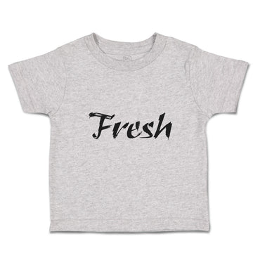 Toddler Clothes Fresh Calligraphy Word Toddler Shirt Baby Clothes Cotton