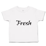 Toddler Clothes Fresh Calligraphy Word Toddler Shirt Baby Clothes Cotton