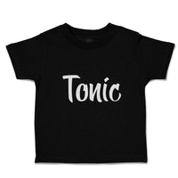 Toddler Clothes Tonic Lettering Word Toddler Shirt Baby Clothes Cotton