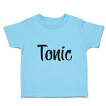 Toddler Clothes Tonic Lettering Word Toddler Shirt Baby Clothes Cotton