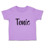 Toddler Clothes Tonic Lettering Word Toddler Shirt Baby Clothes Cotton