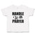 Toddler Clothes Handle with Prayer Toddler Shirt Baby Clothes Cotton