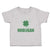 Cute Toddler Clothes Hooligan with Irish Shamrock Leaf Toddler Shirt Cotton