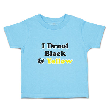 Toddler Clothes I Drool Orange & Yellow Toddler Shirt Baby Clothes Cotton