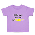 Toddler Clothes I Drool Orange & Yellow Toddler Shirt Baby Clothes Cotton