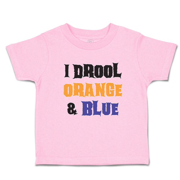 I Drool Orange & Blue