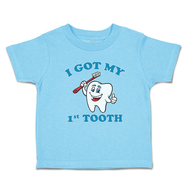 Cute Toddler Clothes I Got My 1St Tooth Toddler Shirt Baby Clothes Cotton