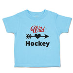 Toddler Clothes Wild Hockey Sport with Pattern Arrow Toddler Shirt Cotton