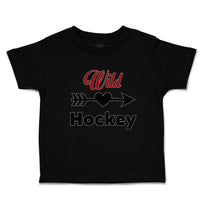 Toddler Clothes Wild Hockey Sport with Pattern Arrow Toddler Shirt Cotton