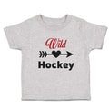 Toddler Clothes Wild Hockey Sport with Pattern Arrow Toddler Shirt Cotton